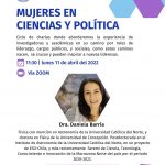 Con una charla junto a la Doctora en Física Daniela Barría, se da inicio al ciclo “Mujeres en Cienci...