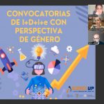 Con exitosa convocatoria se llevó a cabo el webinar “Convocatorias de I+D+i+e con perspectiva de gén...