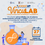 Están abiertas las postulaciones al Programa VINCULAB para académicos y académicas de las facultades...