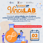 ¡Plazo extendido hasta el 3 de septiembre! Están abiertas las postulaciones al Programa VINCULAB par...
