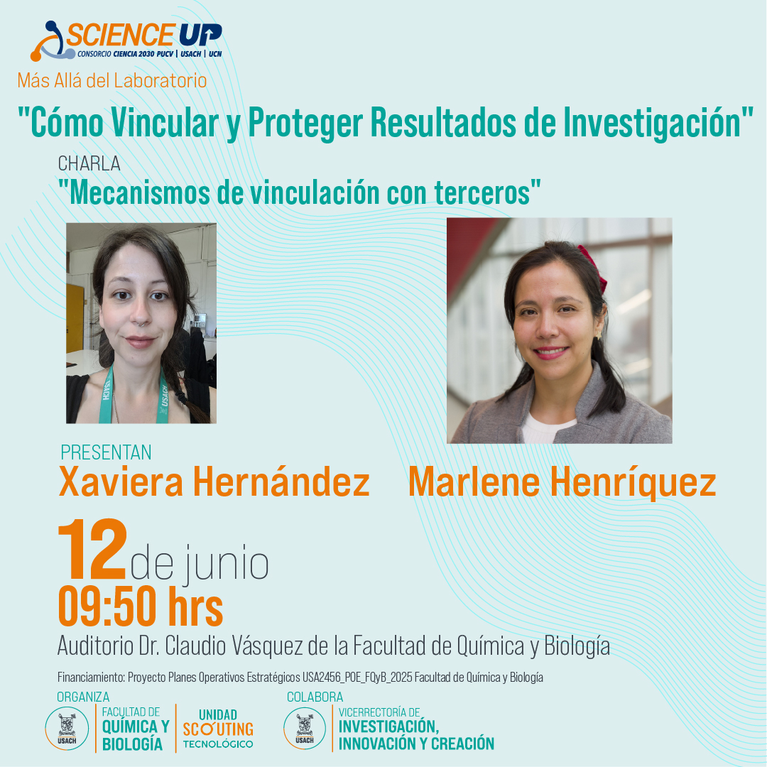 Inscripción a Charla Usach: "Mecanismos de vinculación con terceros"