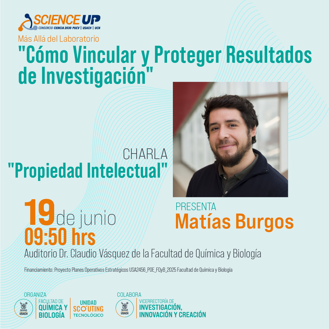 Inscripción a Charla Usach: "Propiedad intelectual"