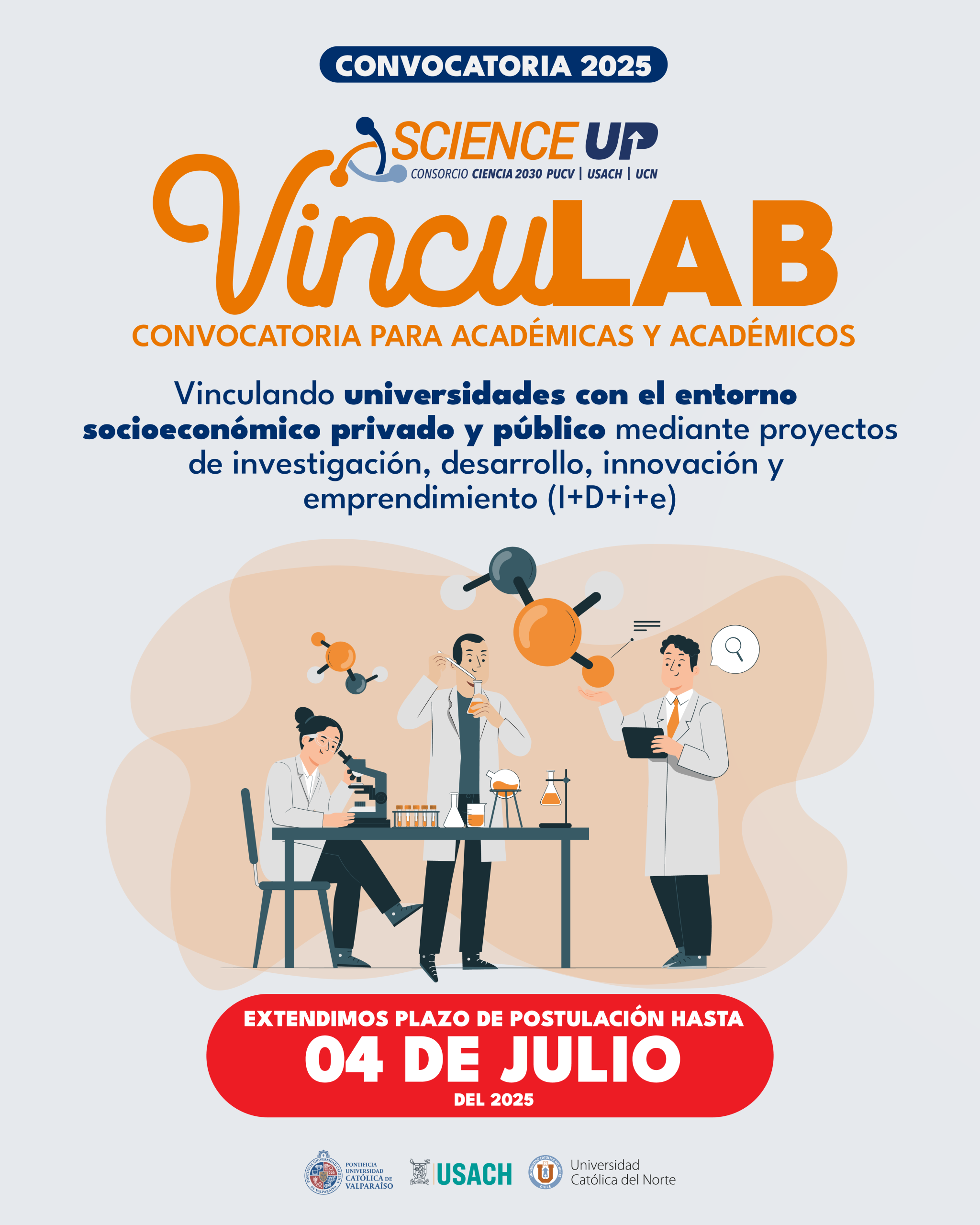 Inscripciones al "Programa VincuLAB 2025"