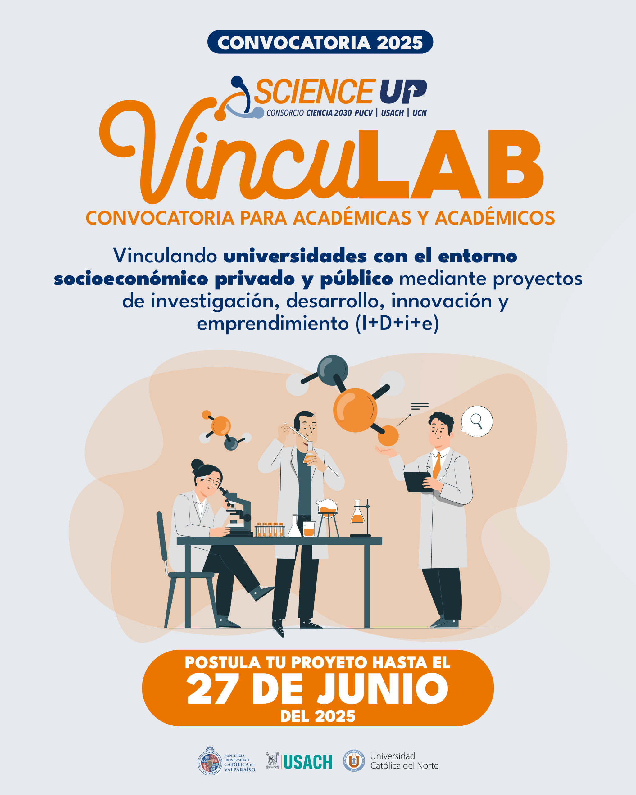 Inscripciones al "Programa VincuLAB 2025"