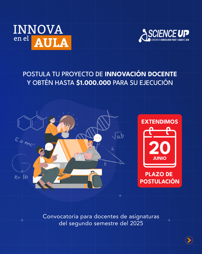 ¡Plazo extendido! Inscripciones Innova en el Aula 2025