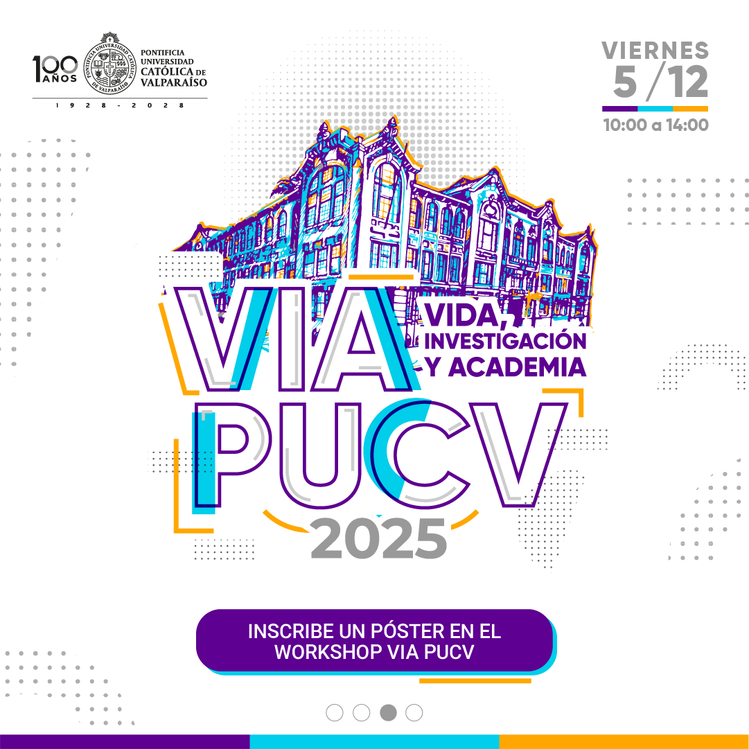 Inscripción póster al Workshop VIA PUCV
