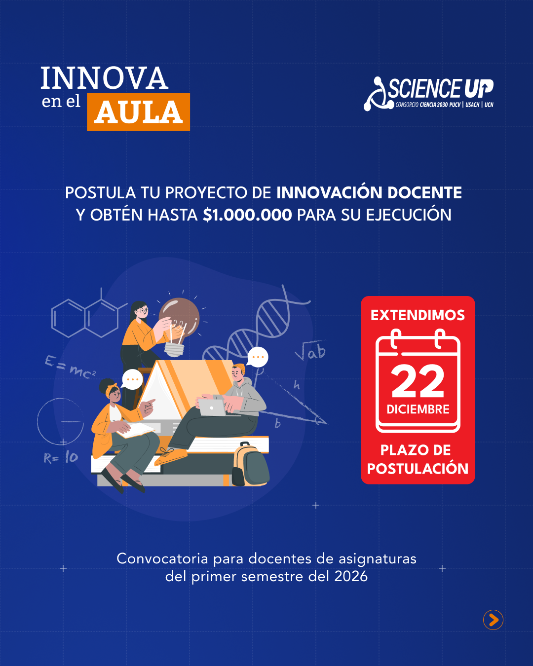 Postulaciones al Programa "Innova en el Aula" 2026