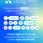 Postulaciones abiertas al Programa Nexus de Science Up que potencia tesis colaborativas 