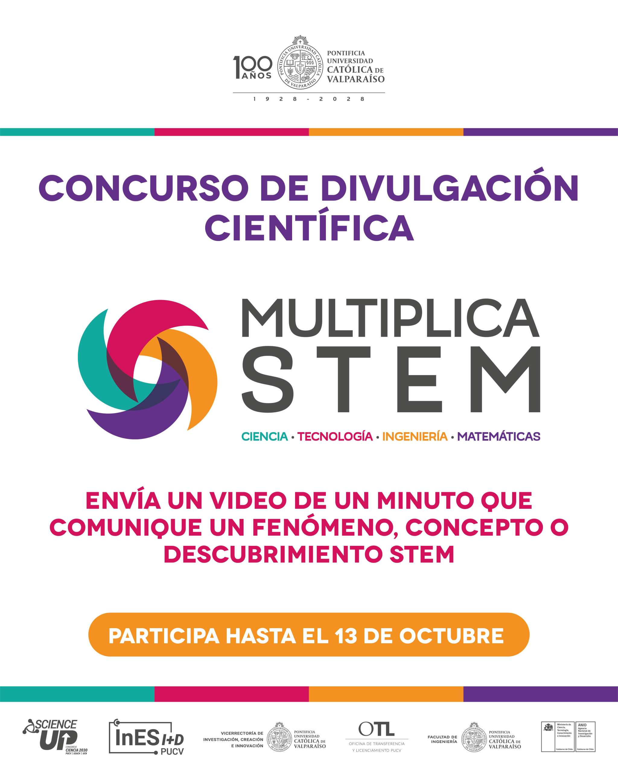Postulación al Concurso de Divulgación Científica PUCV