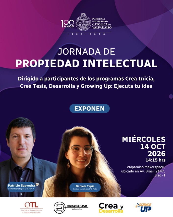 Jornada de Propiedad Intelectual en la PUCV